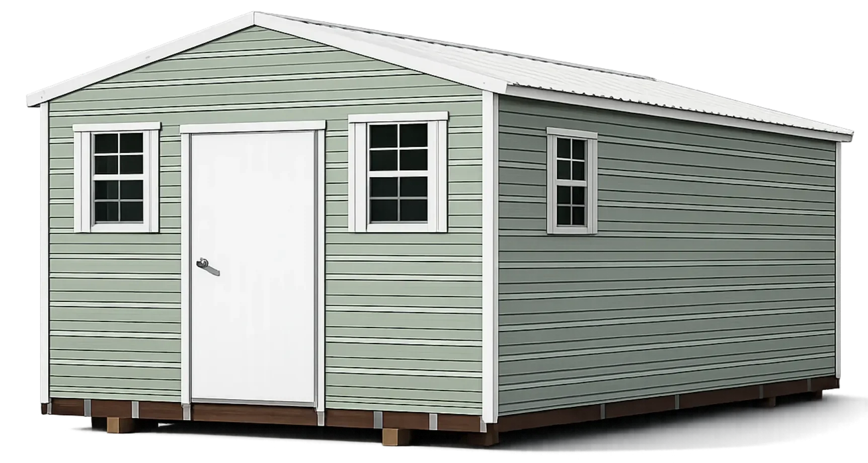 Utility storage shed placement in Duval County, Florida