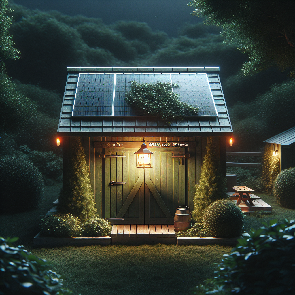 DIY Shed Lighting Ideas in Green Cove Springs