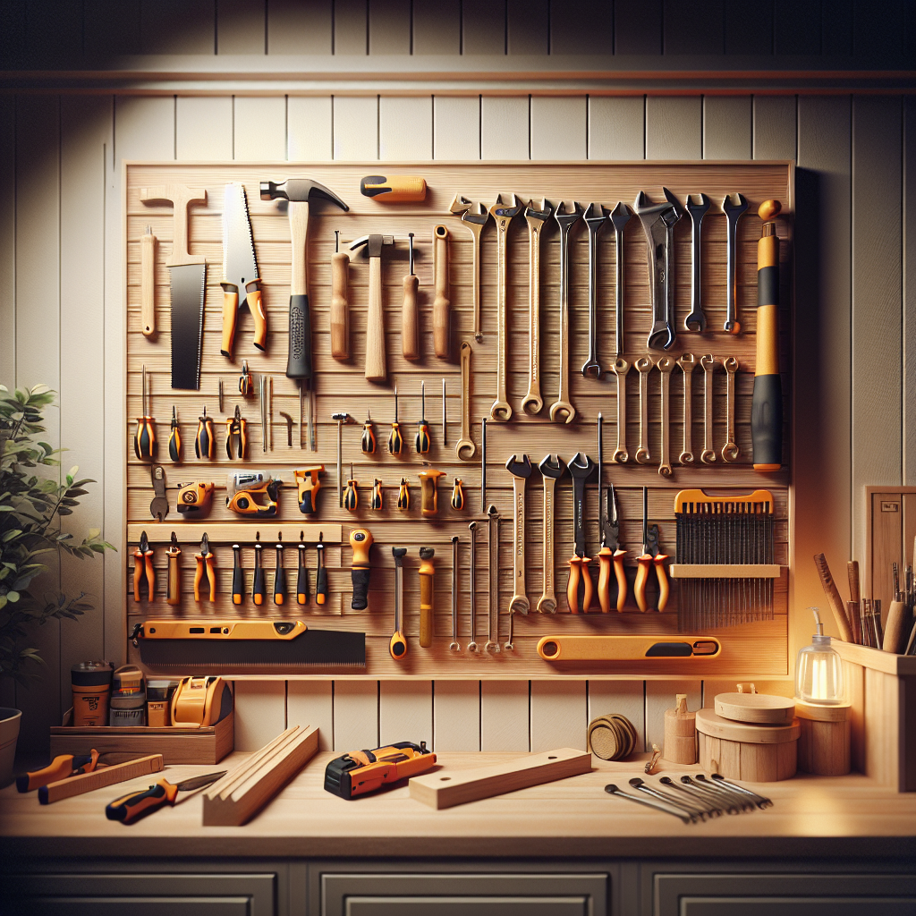 DIY Shed Tool Wall
