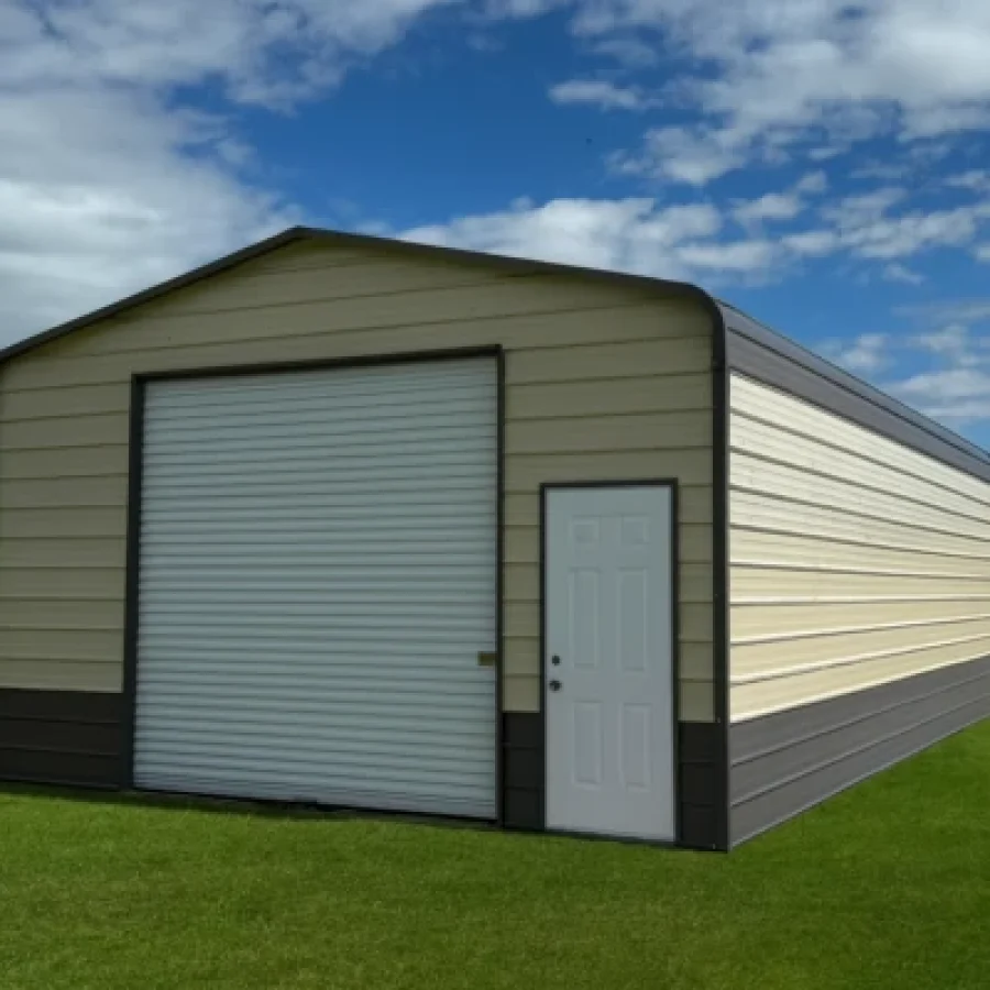 High Garage with door