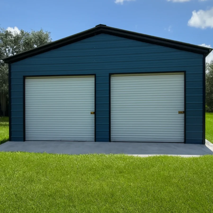 Metal Structure double garage