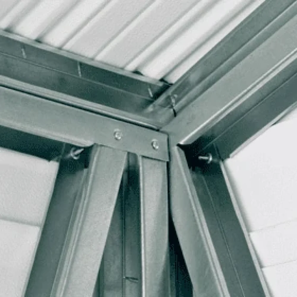 Roof Connection to Side and End Wall